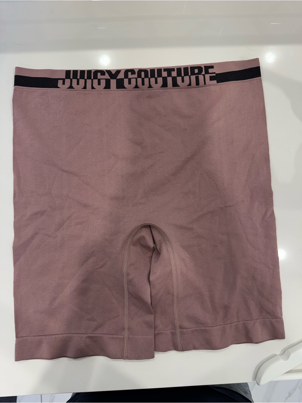Juicy Couture Women shaping shorts with Branded Waistband. Size XL. NEW